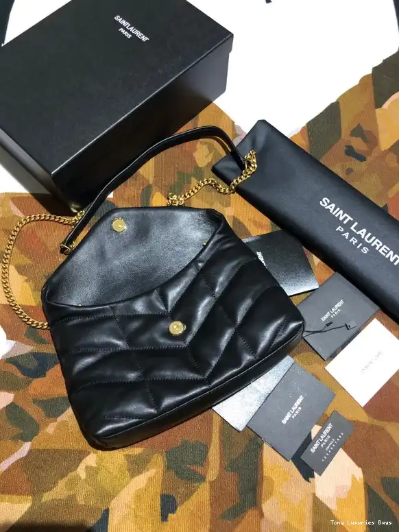 Tony Luxuries MINI YSL SMALL PUFFER BAG CHAIN 0529